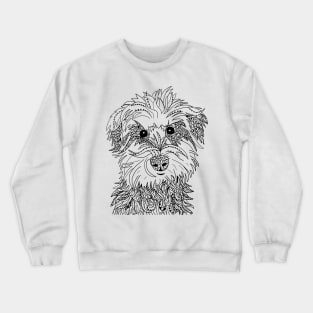 schnauzer Dog Crewneck Sweatshirt